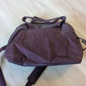 Lululemon Maroon Gym/Duffle Bag